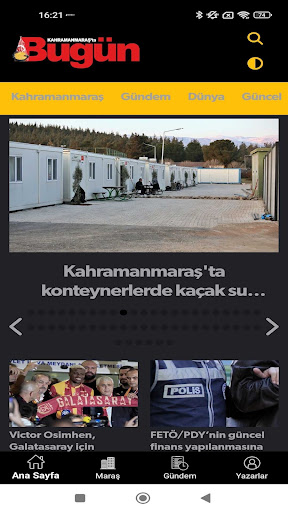 Gazete Bugün ekran görüntüsü