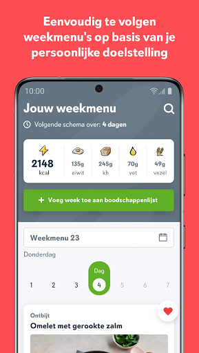 FitChef: Weekmenu's op maat! ekran görüntüsü