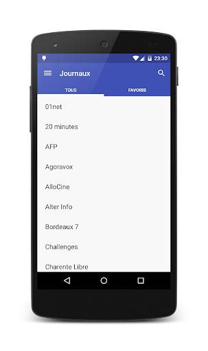 Journaux Français ekran görüntüsü
