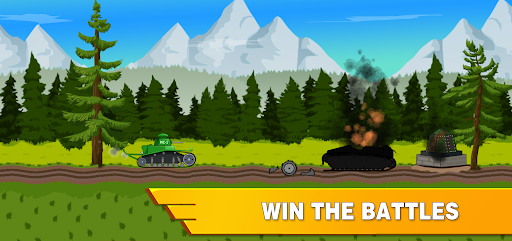 Tank Battle War 2d: vs Boss ekran görüntüsü