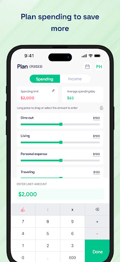 Budget Planner & Tracker: HeDa ekran görüntüsü