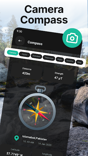 Digital Compass for Android ekran görüntüsü