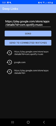 Deep Link for Wear / Phone ekran görüntüsü