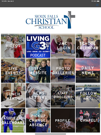 Sioux Falls Christian Chargers ekran görüntüsü