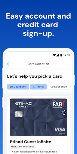 FAB Mobile ekran görüntüsü