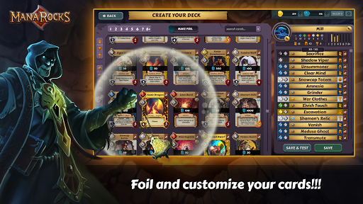 ManaRocks: Seasonal Card Game ekran görüntüsü