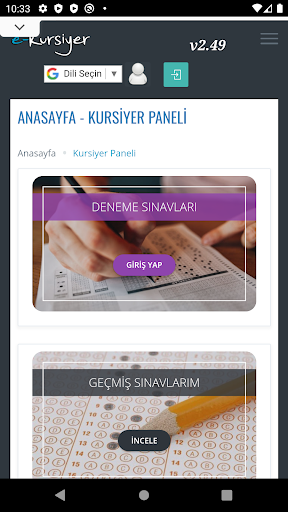 Ehliyet ESınav - E-Sürücü ekran görüntüsü