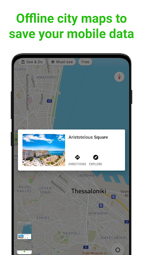 Thessaloniki SmartGuide ekran görüntüsü