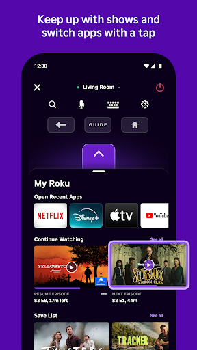 The Roku App (Official) ekran görüntüsü