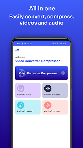 Convert & Compress Audio Video ekran görüntüsü