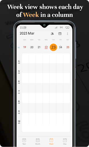 Calendar 2025 ekran görüntüsü