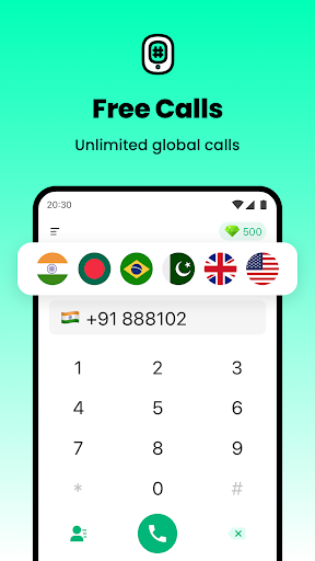 JusCall - Küresel Aramalar ekran görüntüsü