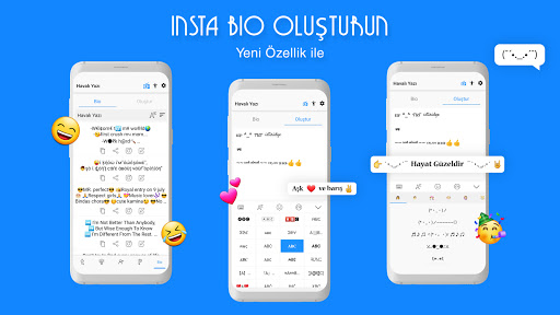 Şık Metin ve Klavye ekran görüntüsü