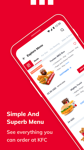 KFC Saudi Arabia ekran görüntüsü