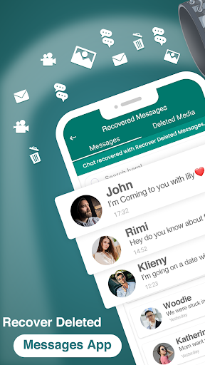 Recover Deleted Messages App ekran görüntüsü