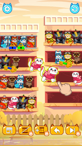 Cat Sort Puzzle : Color Games ekran görüntüsü