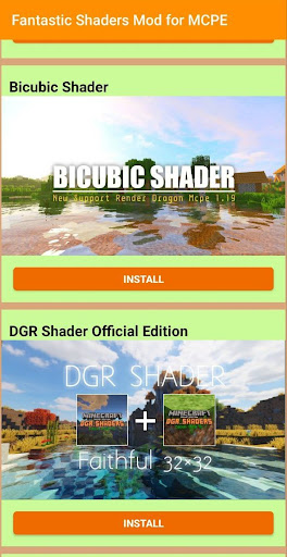 Fantastic Shaders Mod for MCPE ekran görüntüsü