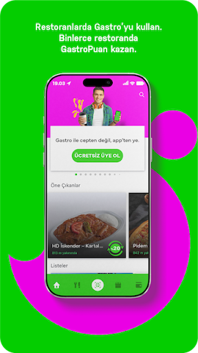 GastroApp ekran görüntüsü