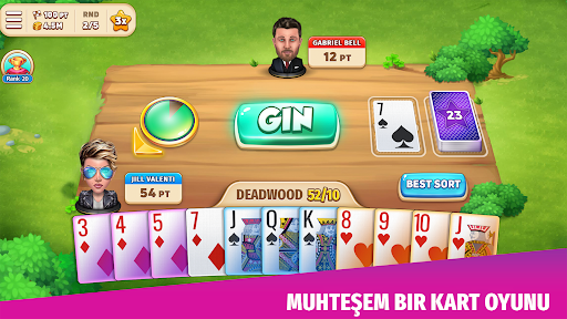 Gin Rummy Stars ekran görüntüsü