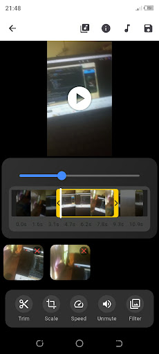 VibeCut - Video editor & FX ekran görüntüsü