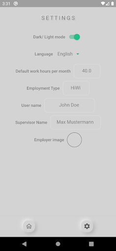 Time Sheet Creator ekran görüntüsü