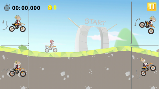 Monkey Bike Hill Climb Racing ekran görüntüsü