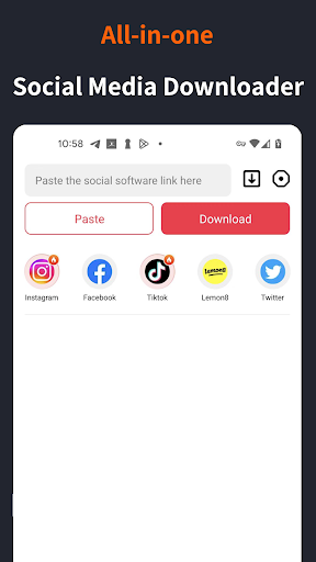 All-in-one Video Downloader ekran görüntüsü