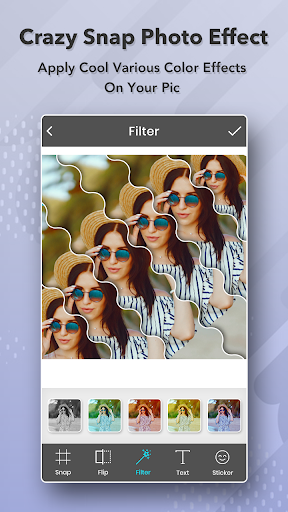 Crazy Snap Photo Effect : Mirr ekran görüntüsü