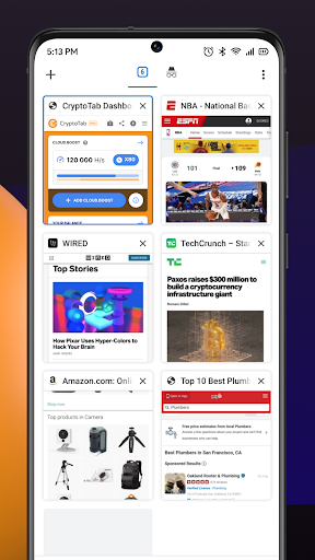 CryptoTab Browser Max Speed ekran görüntüsü