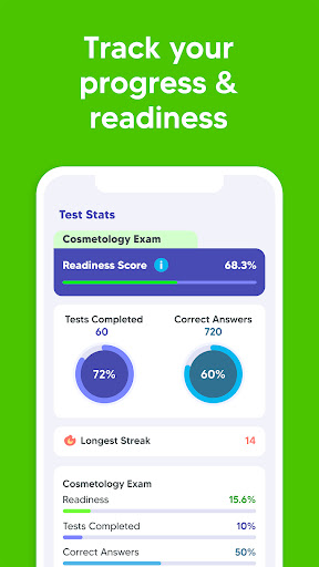 Cosmetology Exam Prep Test App ekran görüntüsü