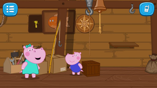Hippo bilmeceler: Kaçış odası ekran görüntüsü