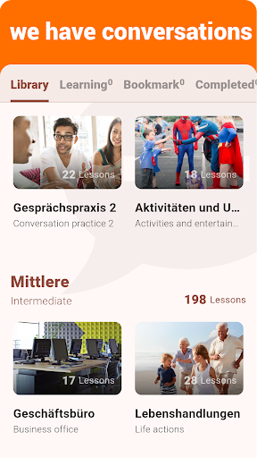 German Listening & Speaking ekran görüntüsü