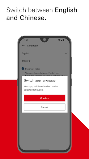 HSBC Singapore ekran görüntüsü