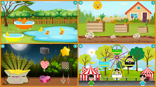 Shape Color Size Game for Kids ekran görüntüsü