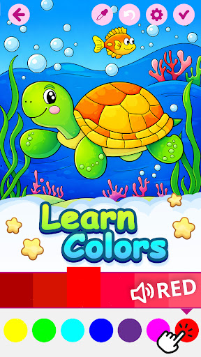 Kids Coloring Book: ColorQuest ekran görüntüsü