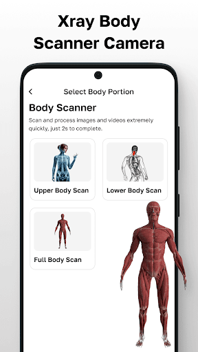 Xray Body Scanner Camera ekran görüntüsü
