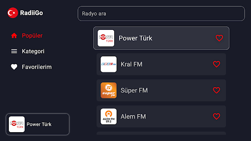 RadiiGo - Radyo Dinle ekran görüntüsü