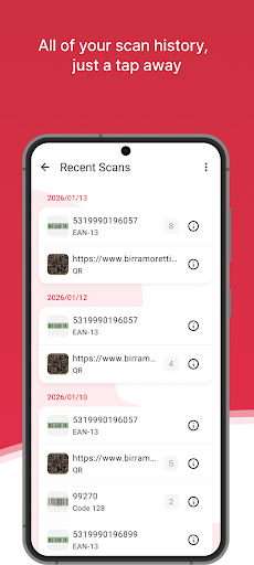 Barcode Scanner by barKoder ekran görüntüsü