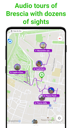 Brescia Tour Guide:SmartGuide ekran görüntüsü
