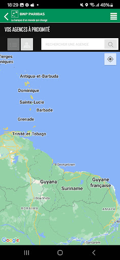 BNP Paribas Antilles Guyane ekran görüntüsü