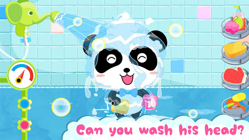 Baby Panda's Bath Time ekran görüntüsü