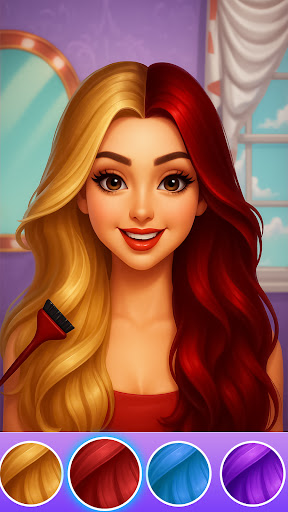 Princess Hair Salon Design ekran görüntüsü