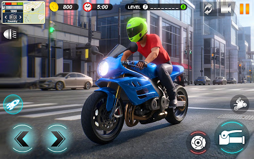 Moto Bike Racing Bike Game 3D ekran görüntüsü