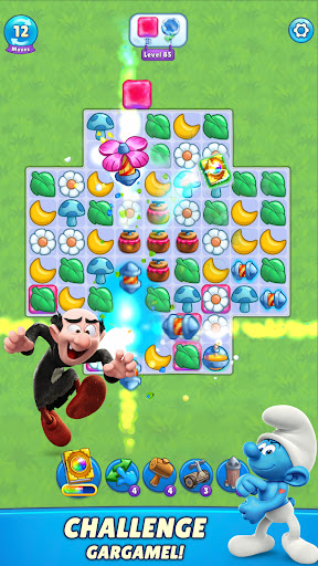 Smurfs Magic Match ekran görüntüsü