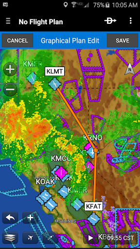 Garmin Pilot ekran görüntüsü