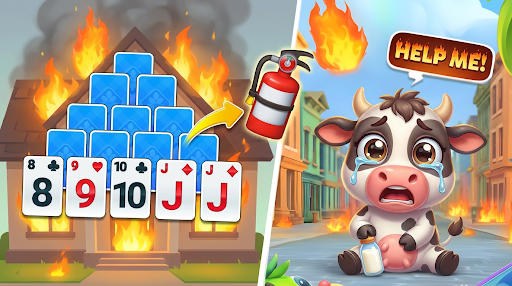 Solitaire TriPeaks: Farm Idle ekran görüntüsü