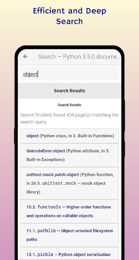 Python Documentation ekran görüntüsü