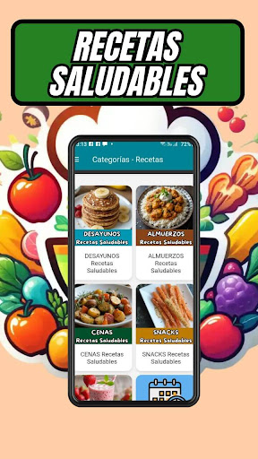 Recetas Saludables ekran görüntüsü