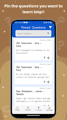 Kinyarwanda Bible Quiz ekran görüntüsü