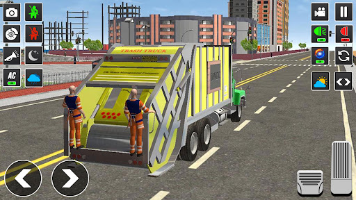 Euro Truck: Trash Truck Games ekran görüntüsü